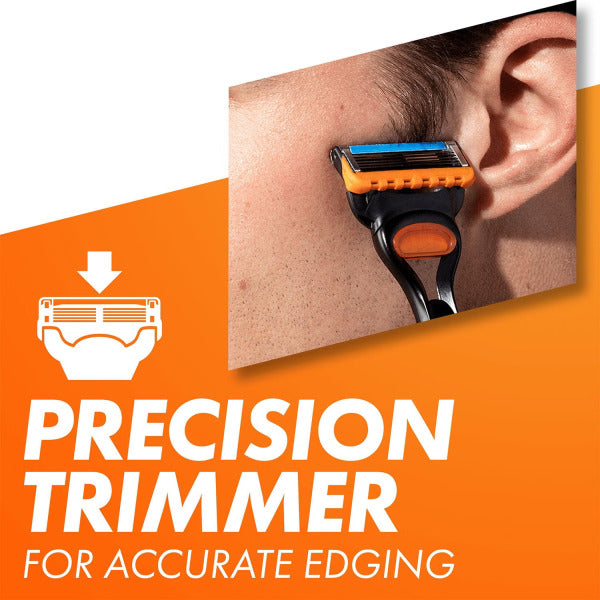 Gillette Fusion5 Men’s Razor Blade Refills – 4 Pack of Replacement Shaving Blades