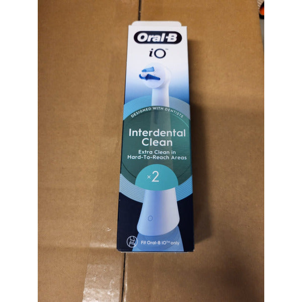Oral-B iO Specialised Cleaning Electric Toothbrush Heads White - 2 Pack