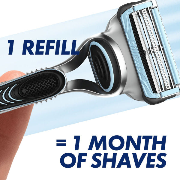 Gillette SkinGuard Sensitive Razor Blade Refills - 4 Pack