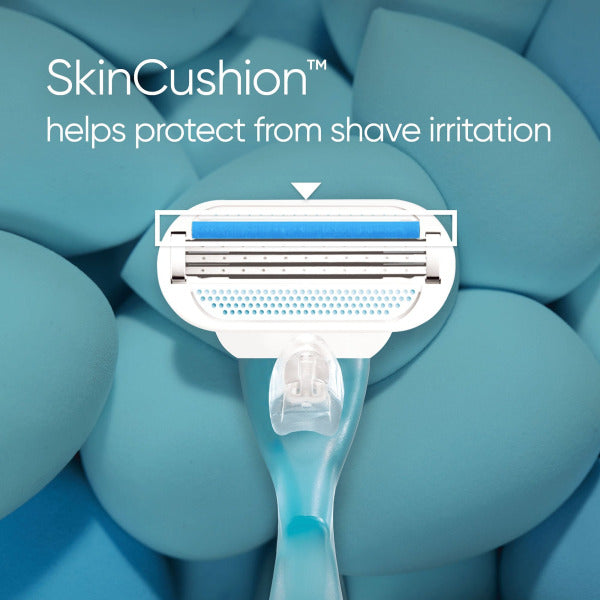 Gillette Venus Smooth Razor Blades - 8 Piece Bundle (2 Packs of 4)