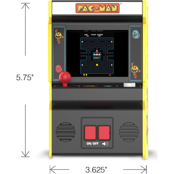 Arcade Classics Pac-Man Mini Handheld Game with TFT Screen