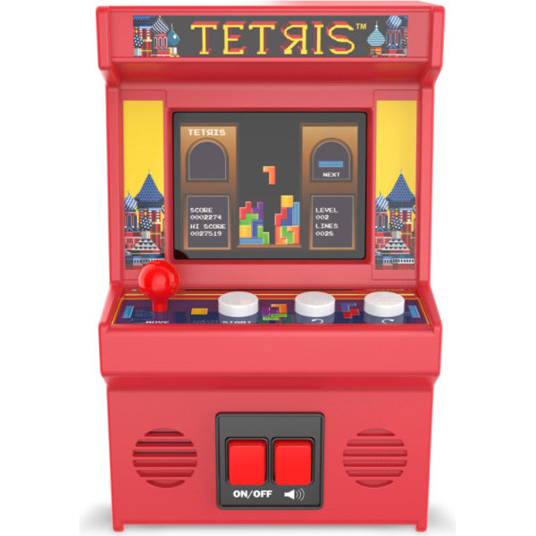 Arcade Classics Tetris Mini Handheld Game with TFT Screen