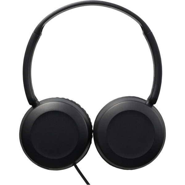 JVC Foldable Headphones with Remote Mic - Black