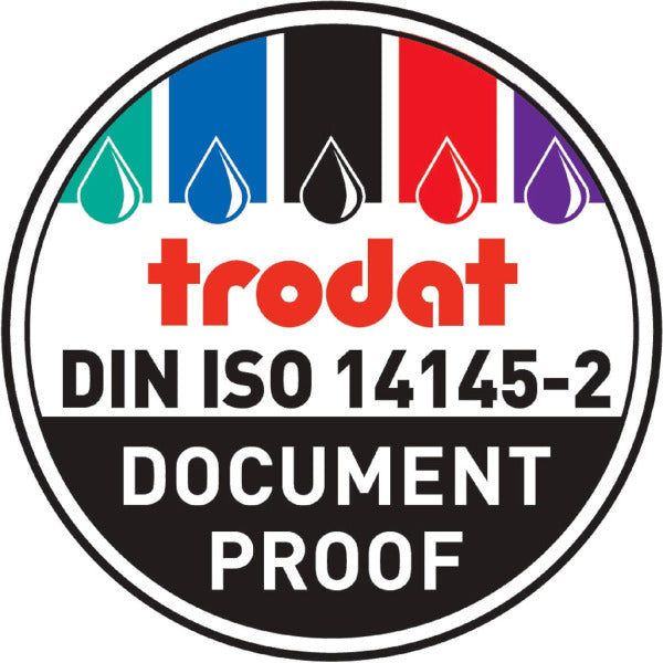 Trodat 4910 Replacement Ink Pads for Printy 4910 & 4810, Black, Pack of 2 (782490)