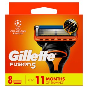 Gillette Fusion5 Men’s Razor Blade Refills – 8 Pack of Replacement Shaving Blades