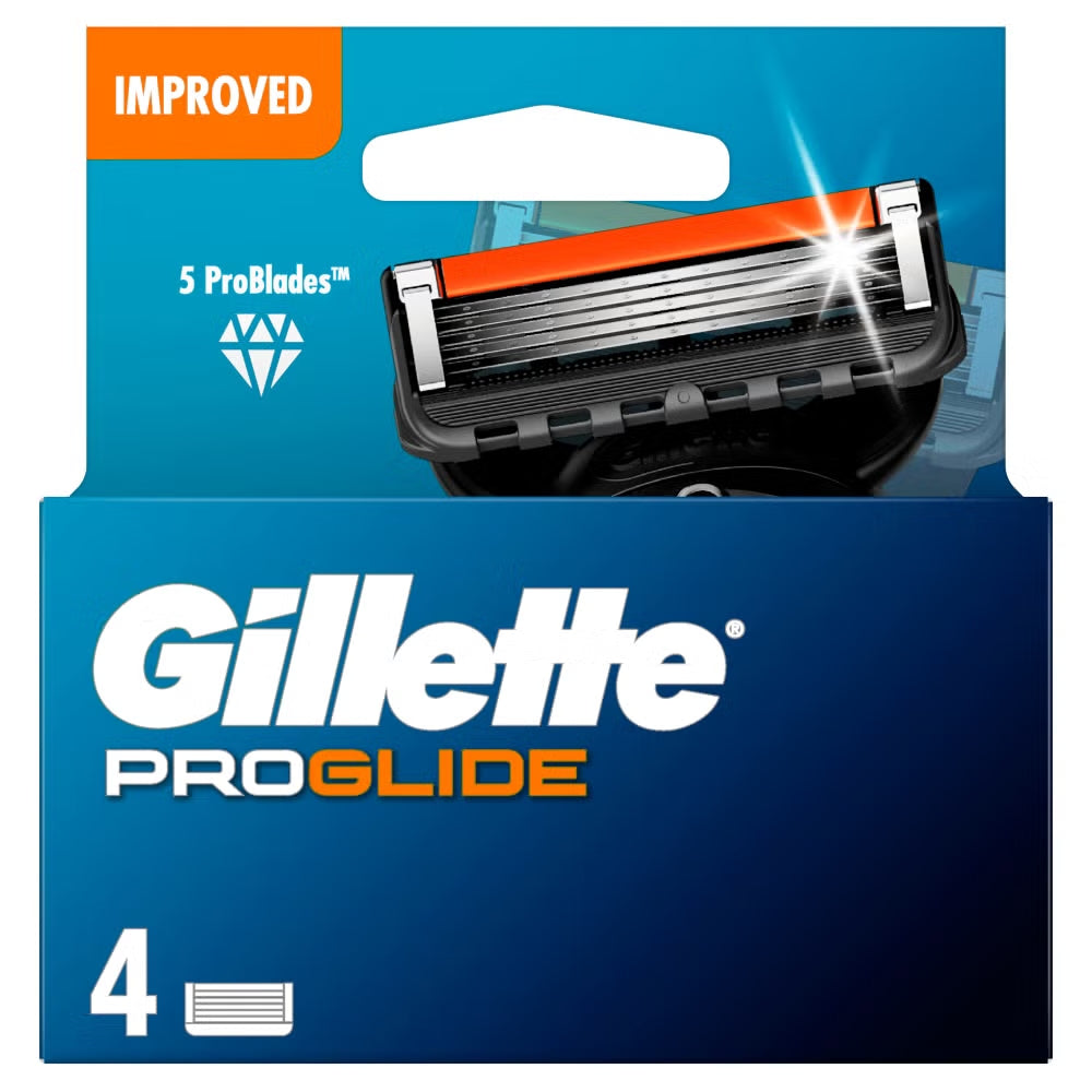Gillette ProGlide Razor Blades - 4 Pack