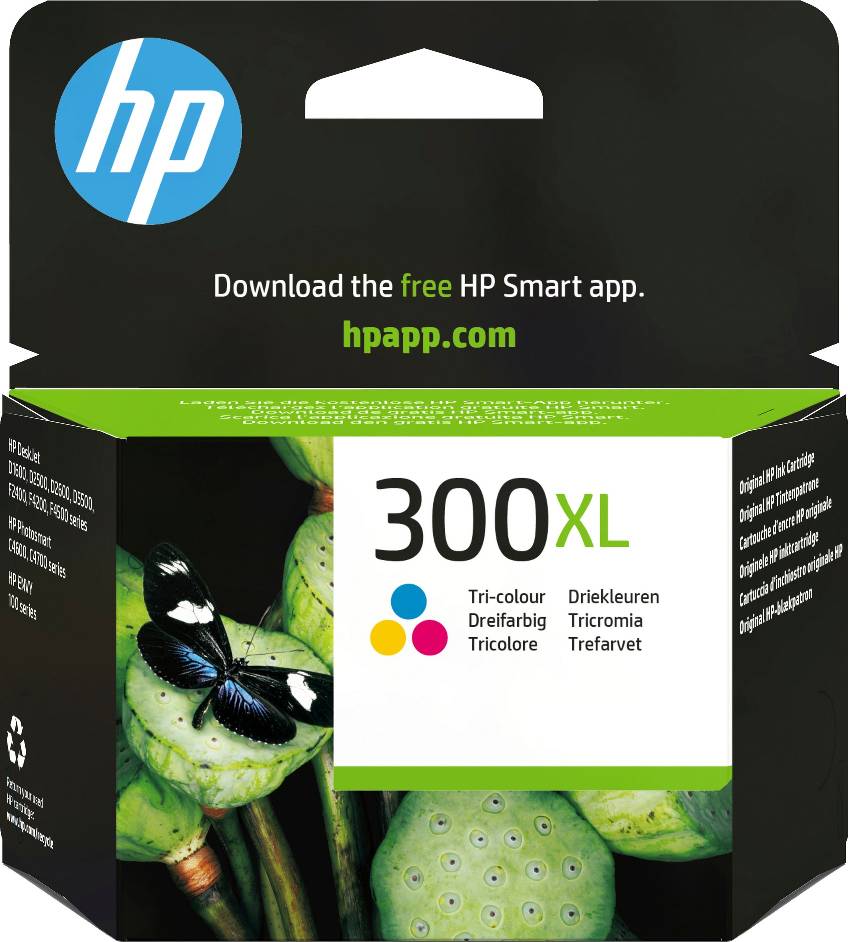 HP 300XL Colour Ink Cartridge - CC644EE