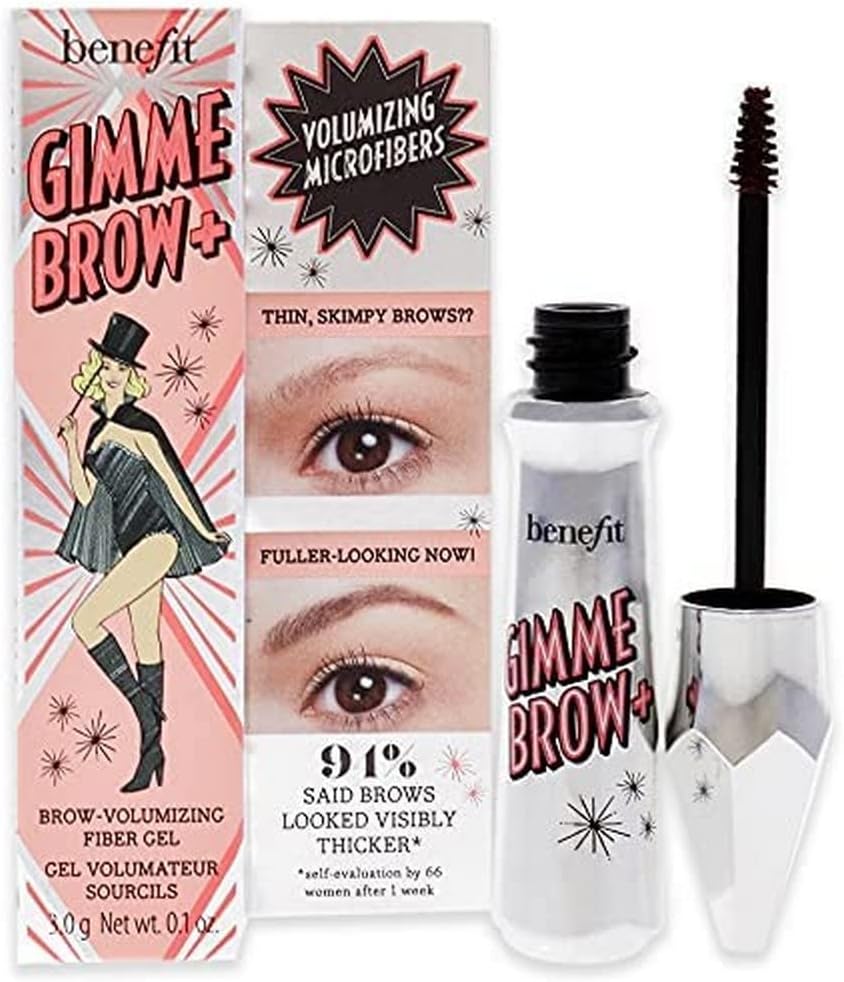 Benefit Gimme Brow+ Brow-Volumizing Fiber Gel 3g - 3.5 Warm Auburn Brown