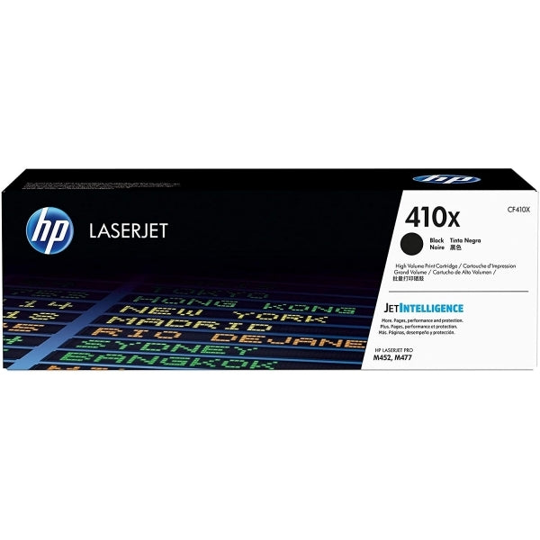 HP 410X High Yield Black Original LaserJet Toner Cartridge - CF410X