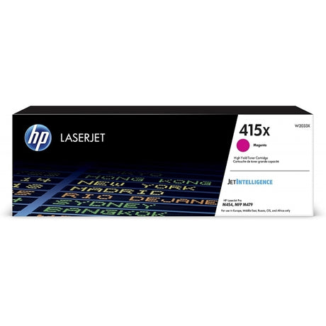 HP 415X Magenta Original LaserJet Toner Cartridge - W2033X