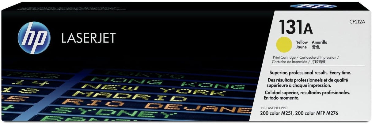 HP 131A Yellow Original LaserJet Toner Cartridge - CF212A