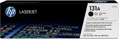 HP 131A Black Original LaserJet Toner Cartridge - CF210A