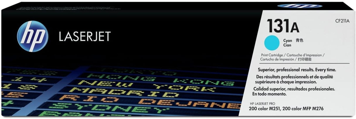 HP 131A Cyan Original LaserJet Toner Cartridge - CF211A