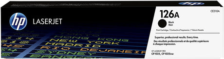 HP 126A Black Original LaserJet Toner Cartridge - CE310A