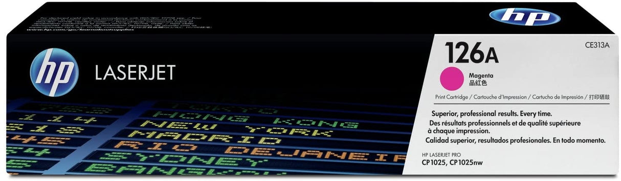 HP 126A Magenta Original LaserJet Toner Cartridge - CE313A