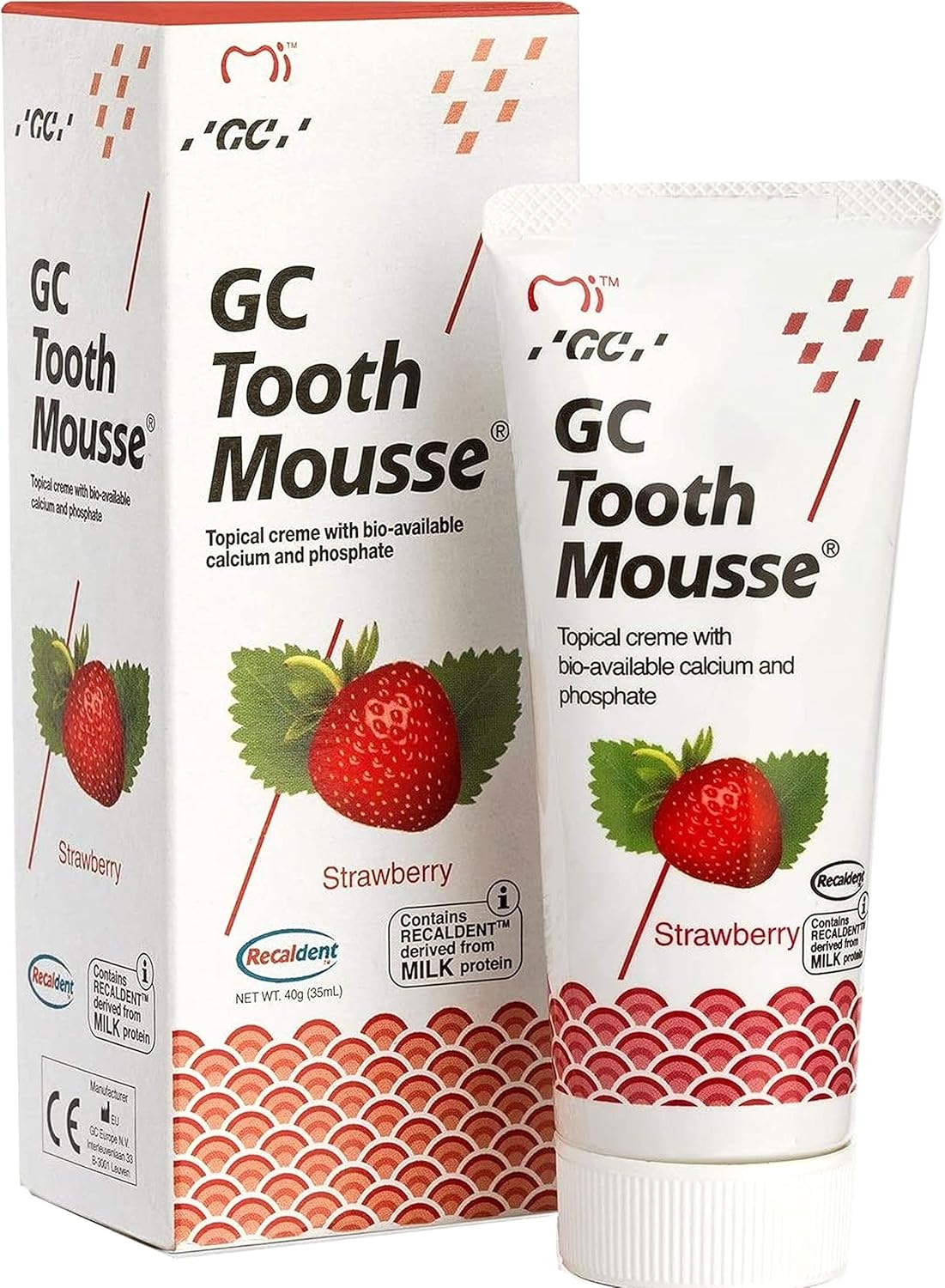 GC Tooth Mousse Strawberry 35ml
