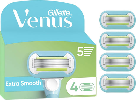 Gillette Venus Extra Smooth Razor Blades - 4 Pack