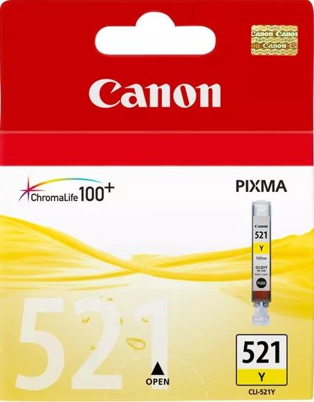 Canon CLI-521 Yellow Ink Cartridge - 2936B001
