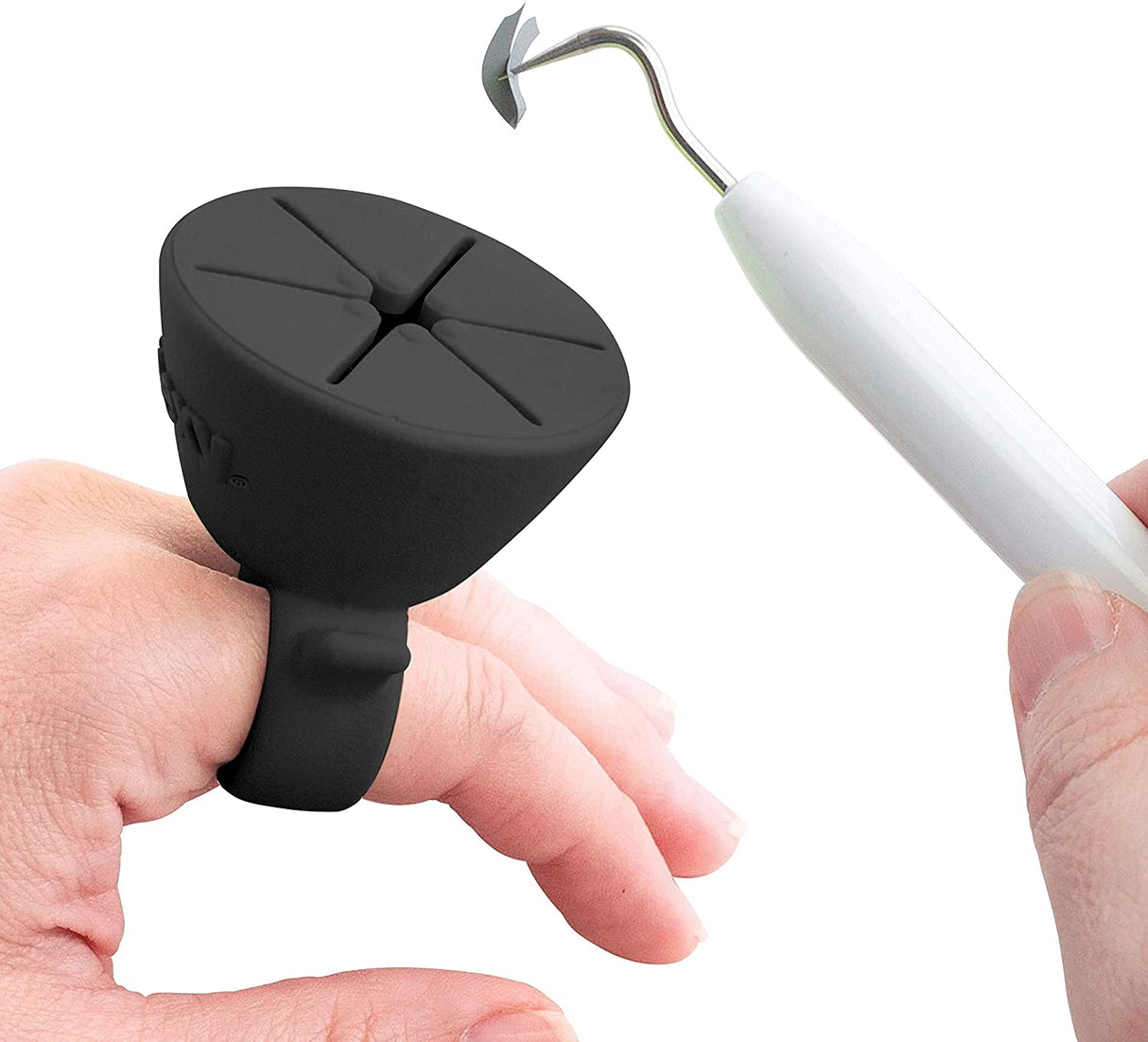 Tweexy Craft Vinyl Weeding Scrap Collector Ring - Midnight