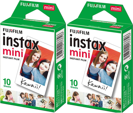 Fujifilm Instax Mini Film 10 Shot Pack x 2 Bundle