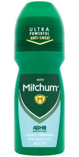 Mitchum Deodorant Roll On Clean Control 100ml