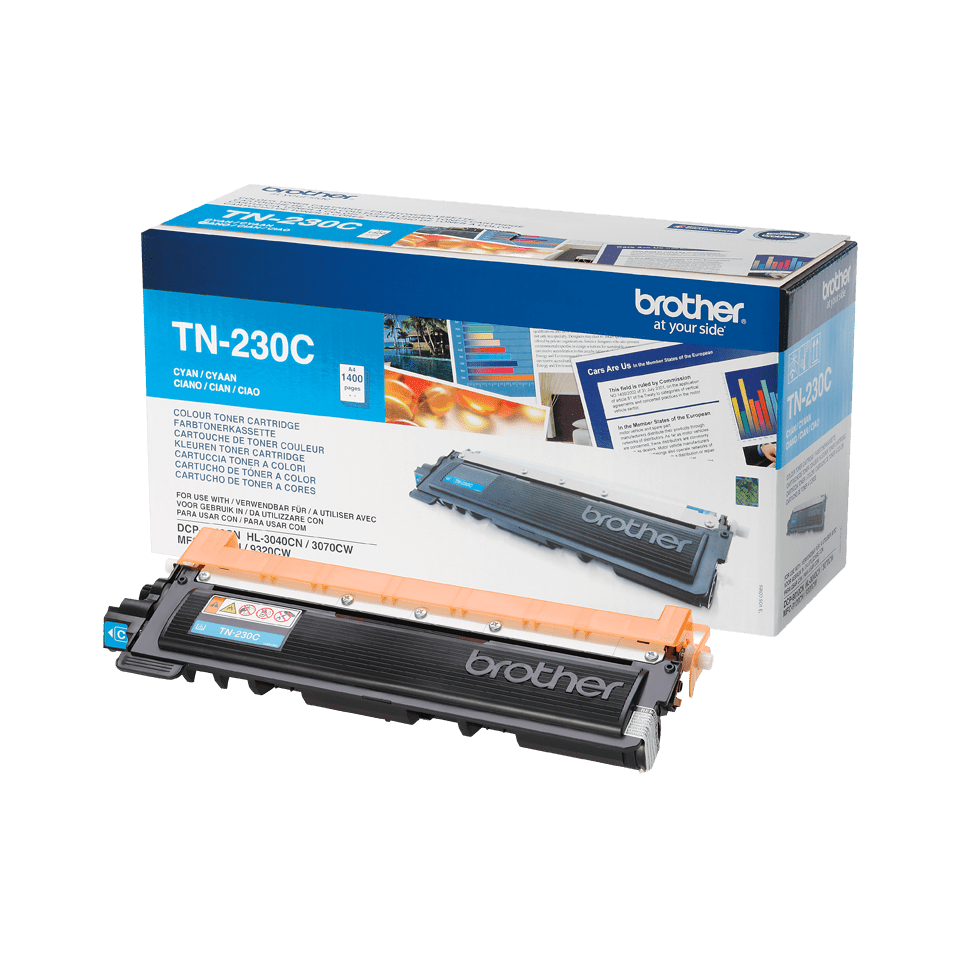 Brother TN-230C Cyan Standard Yield Toner Cartridge - TN230C