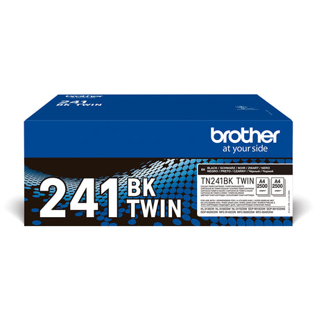 Brother TN-241BKTWIN 2-Pack Black Standard Yield Toner Cartridges - TN241BKTWIN