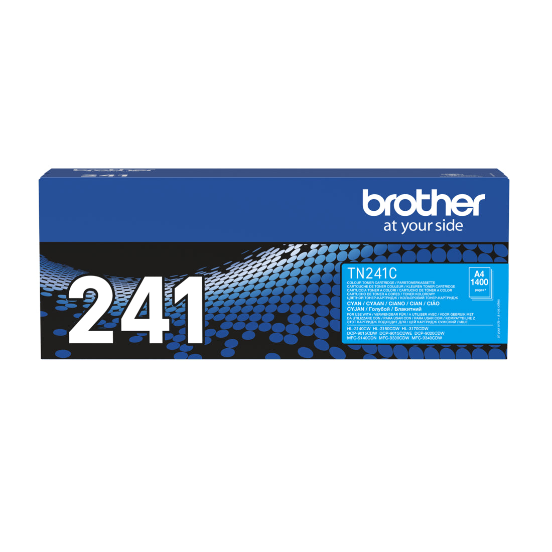 Brother TN-241C Cyan Standard Yield Toner Cartridge - TN241C