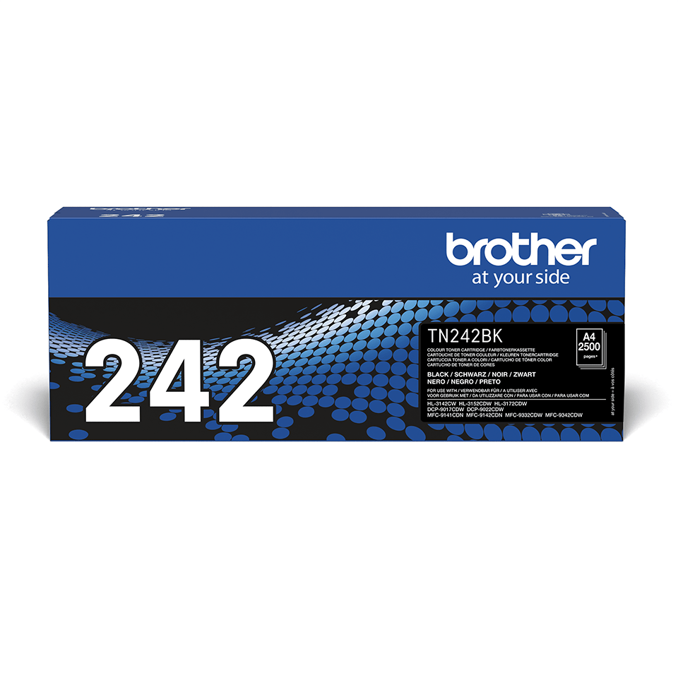 Brother TN-242BK Black Standard Yield Toner Cartridge - TN242BK