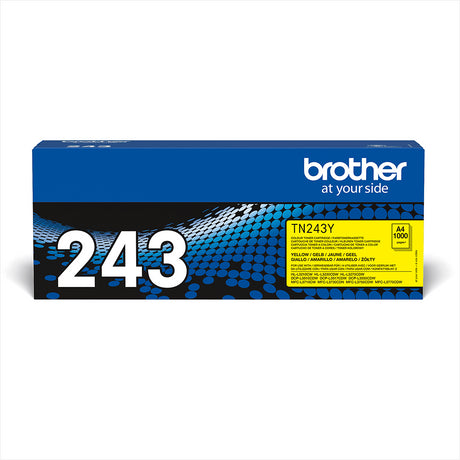 Brother TN-243Y Yellow Standard Yield Toner Cartridge - TN243Y