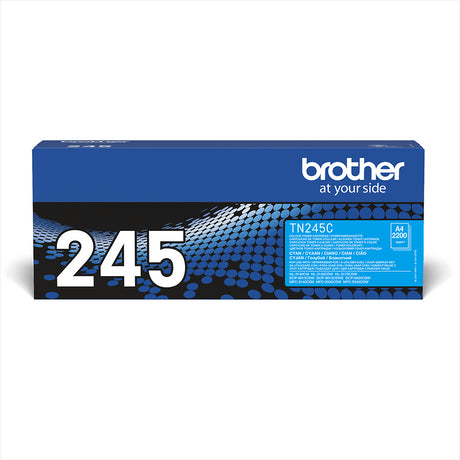 Brother TN-245C Cyan High Yield Toner Cartridge - TN245C