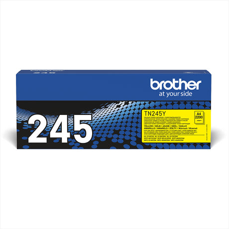 Brother TN-245Y Yellow High Yield Toner Cartridge - TN245Y