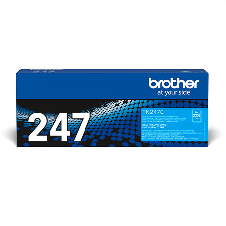 Brother TN-247C Cyan High Yield Toner Cartridge - TN247C