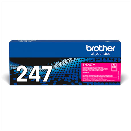 Brother TN-247M Magenta High Yield Toner Cartridge - TN247M