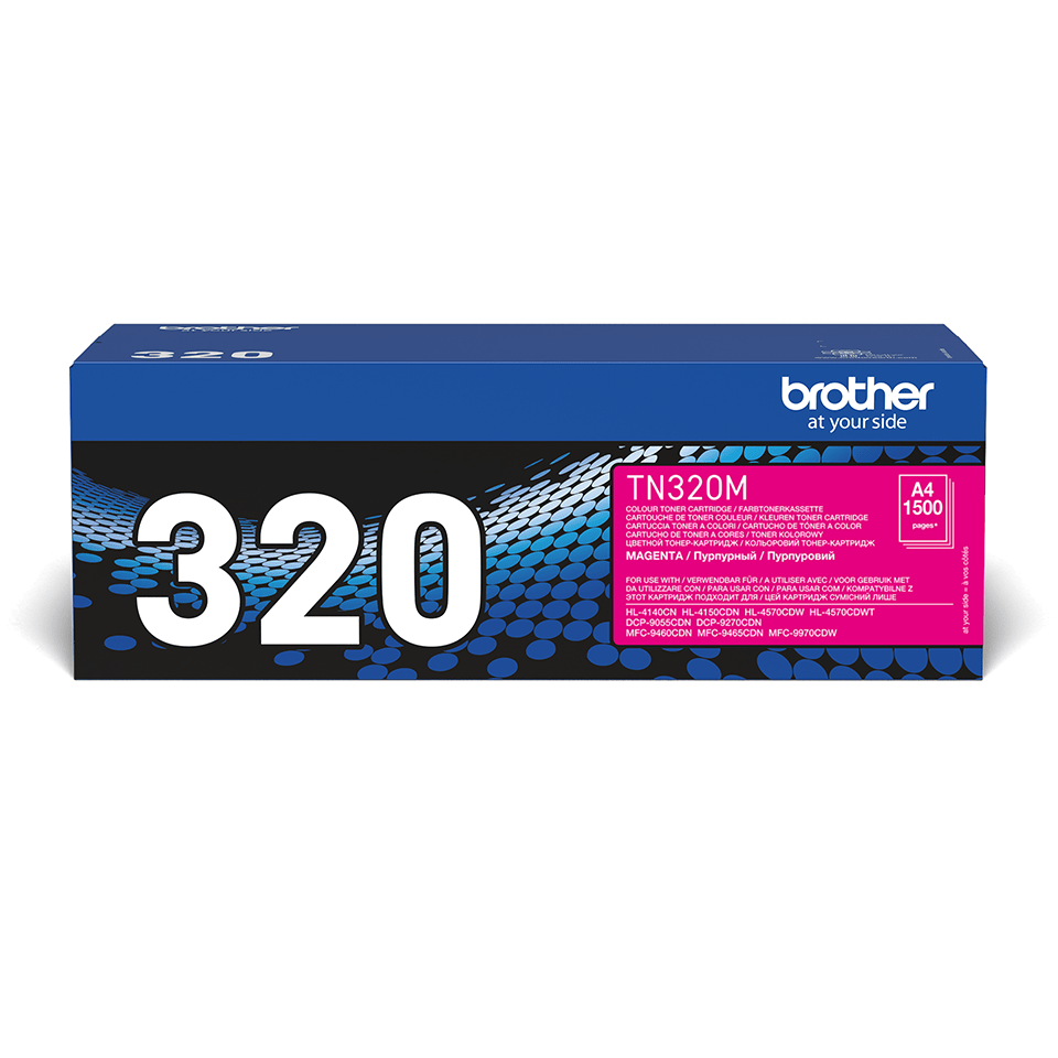 Brother TN-320M Magenta Standard Yield Toner Cartridge - TN320M