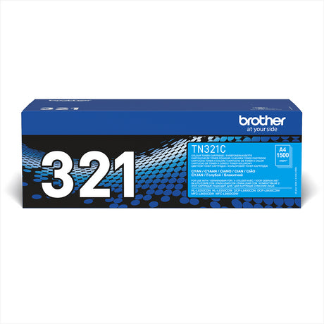 Brother TN-321C Cyan Standard Yield Toner Cartridge - TN321C