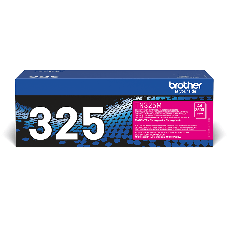 Brother TN-325M Magenta Standard Yield Toner Cartridge - TN325M