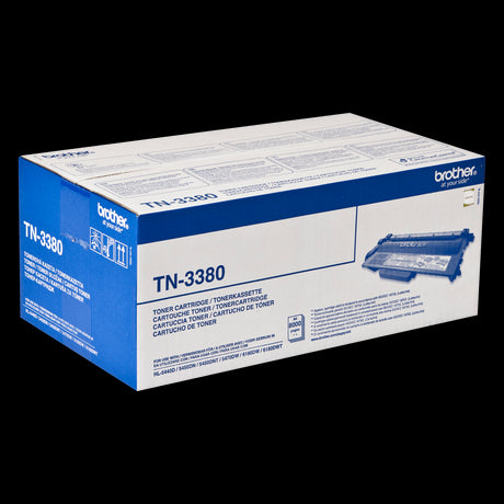 Brother TN-3380 Black High Yield Toner Cartridge - TN3380