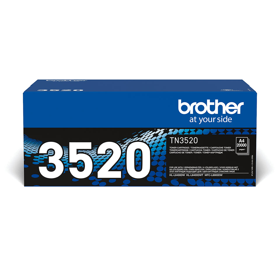 Brother TN-3520 Black Ultra High Yield Toner Cartridge - TN3520