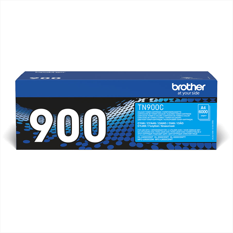 Brother TN-900C Cyan Extra High Yield Toner Cartridge - TN900C