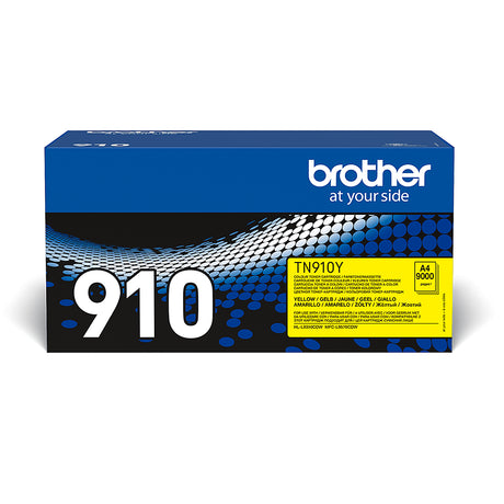 Brother TN-910Y Yellow Ultra High Yield Toner Cartridge - TN910Y