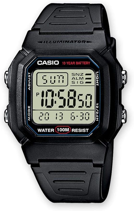 Casio Collection Unisex Digital Watch - W800H/1AV