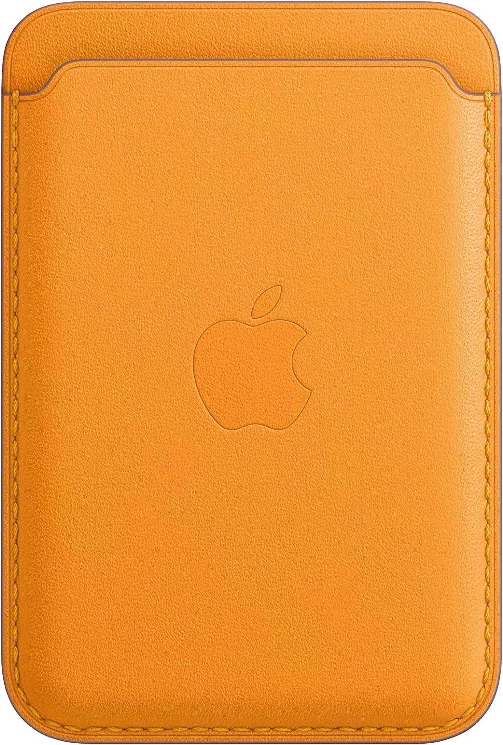 Apple Leather Wallet with MagSafe for iPhone - California Poppy