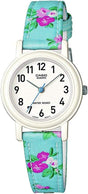 Casio Children's Quartz Watch with Floral Strap - LQ-139LB-2B2ER