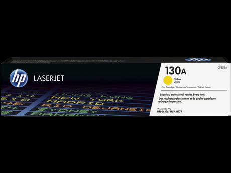 HP 130A Yellow Original LaserJet Toner Cartridge - CF352A