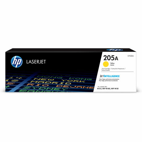 HP 205A Yellow Original LaserJet Toner Cartridge - CF532A