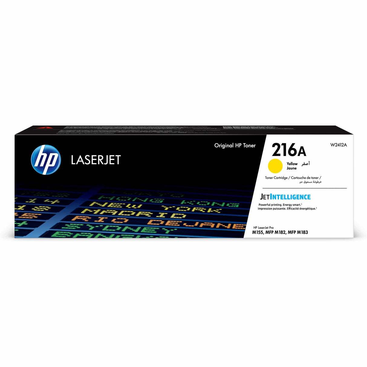 HP 216A Yellow Original LaserJet Toner Cartridge - W2412A