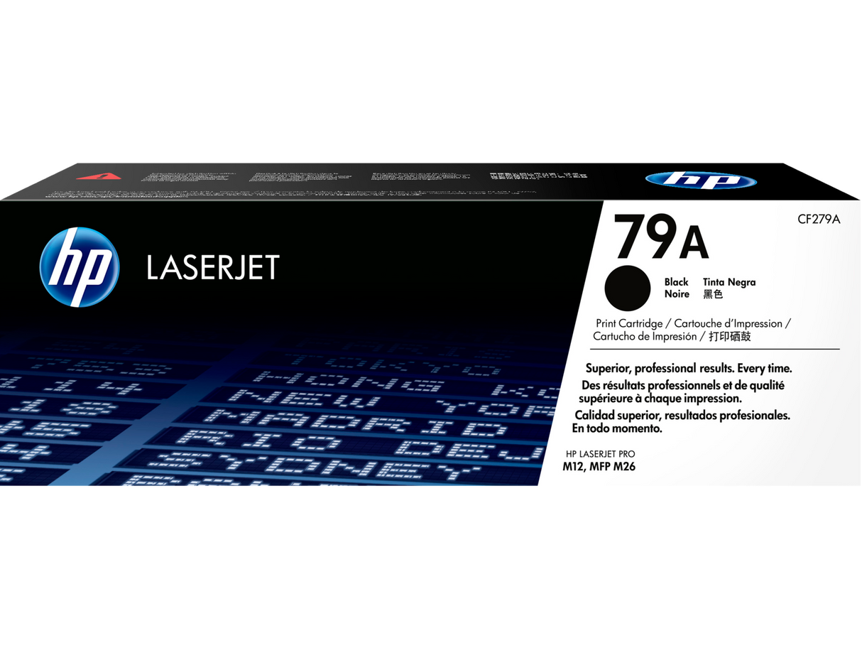 HP 79A Black Original LaserJet Toner Cartridge - CF279A