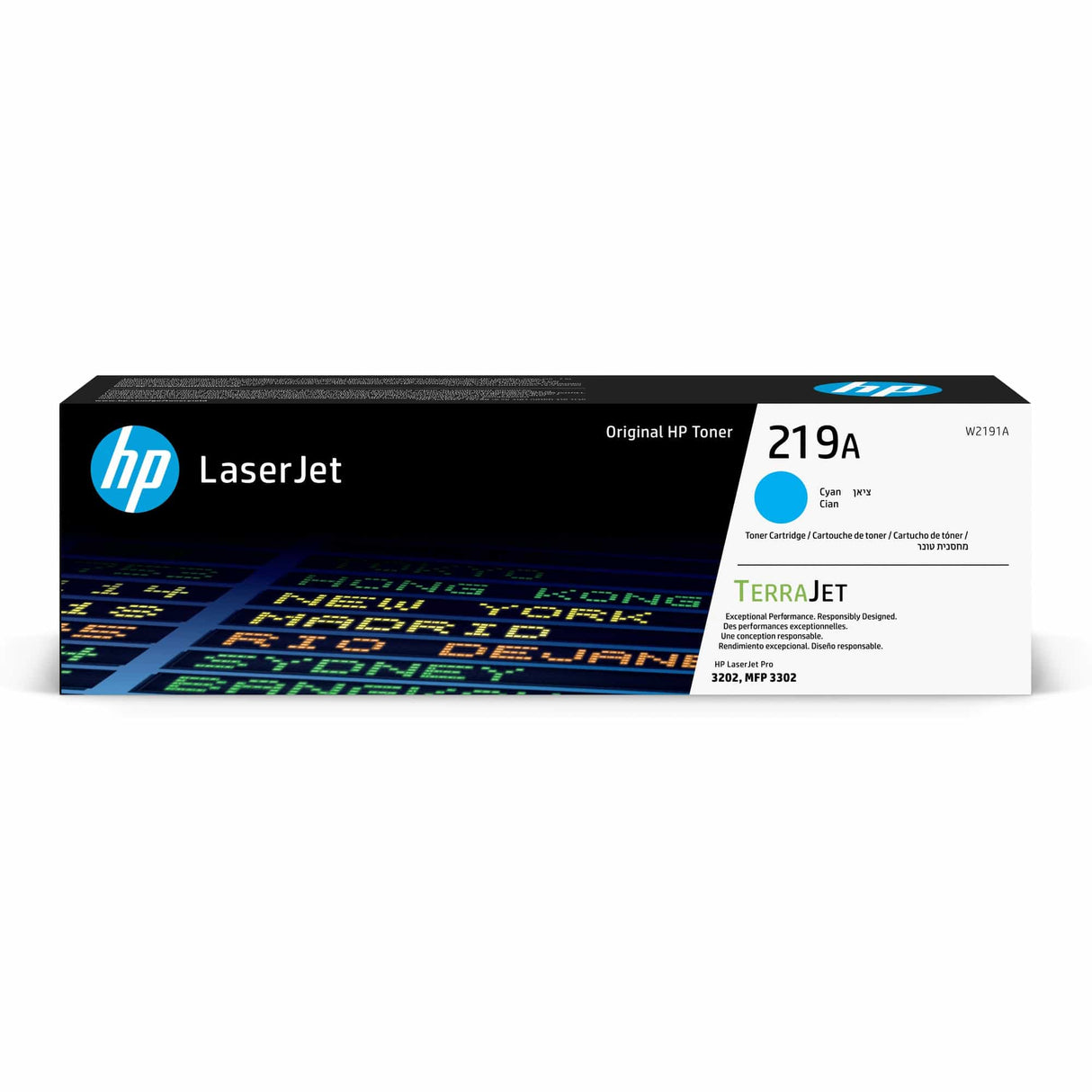 HP 219A Cyan Original LaserJet Toner Cartridge - W2191A