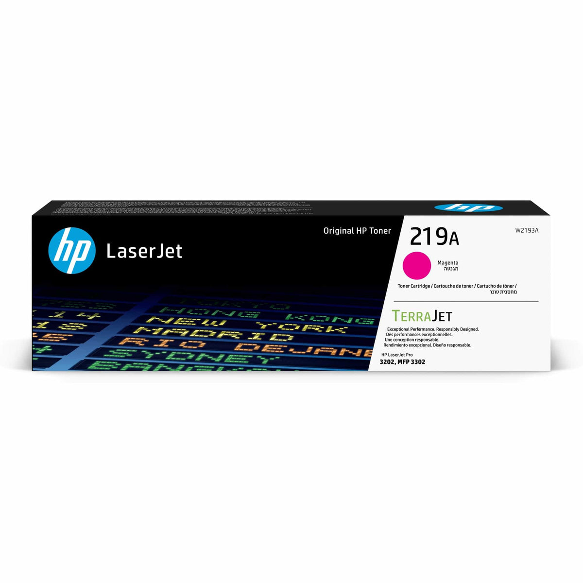 HP 219A Magenta Original LaserJet Toner Cartridge - W2193A